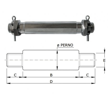 Perno speciale  901100615 per C2