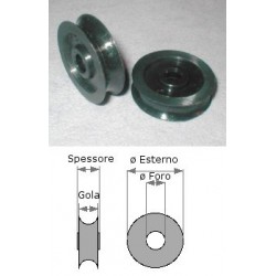Puleggia in Derlin da 38/8