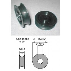 Puleggia in Derlin da 45/10