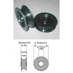 Puleggia in Derlin da 54/12