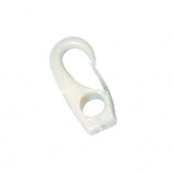 Gancio Nylon c/Linguetta foro da 6mm