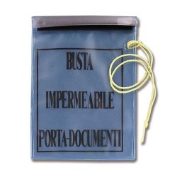 Busta portadocumenti trasparente