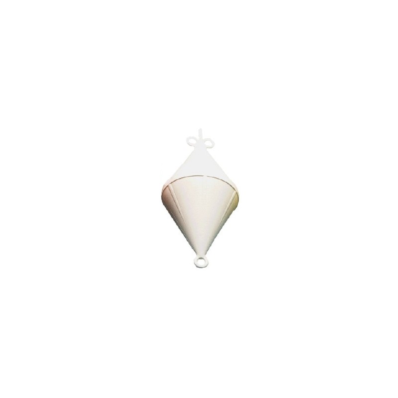 Gavitello biconico Bianco Ø220mm