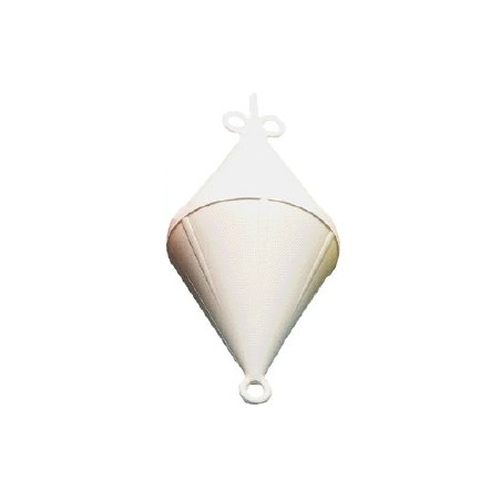 Gavitello biconico Bianco Ø220mm