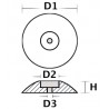 Anodo Flange Ø50