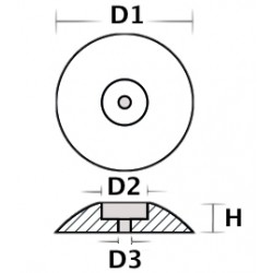 Anodo Flange Ø110mm