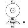 Anodo Flange Ø110mm