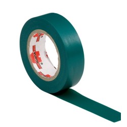 Nastro isolante 15mmx10mt - Verde