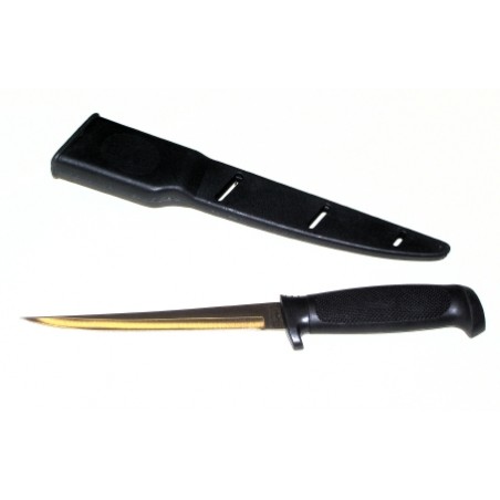 Coltello per sfilettare con custodia L.280mm