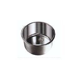 Lavello CIL. Acc.Inox-Chrome Ø300mm