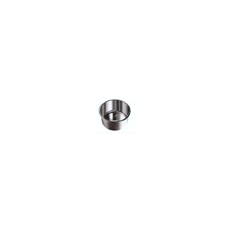 Lavello CIL. Acc.Inox-Chrome Ø300mm