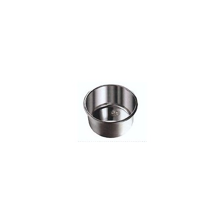 Lavello CIL. Acc.Inox-Chrome Ø300mm