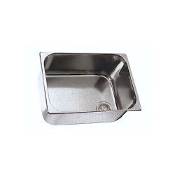 Lavello Rett. acc Inox-Chrome 340x340mm