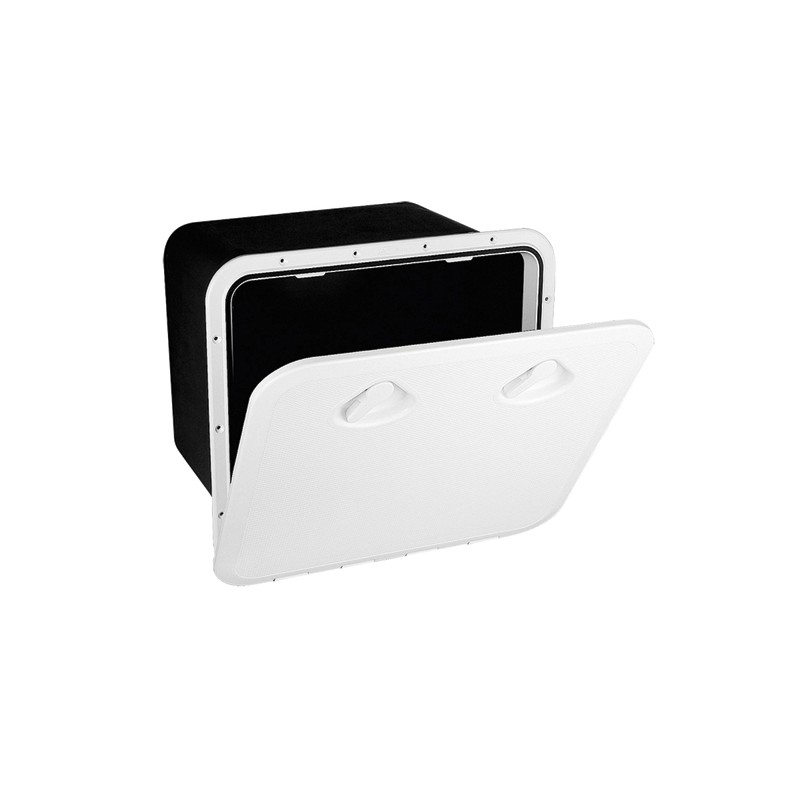 Sportello quadro 460x510 calpestabile con contenitore Sportello quadro 460x510 calpestabile con contenitore