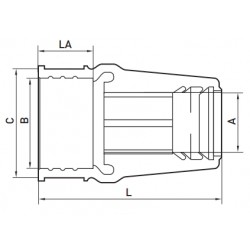 Guranizione Stuffy Box B Ø25mm