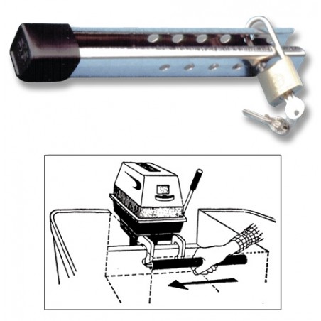 Barra antifurto Mini per motori fuoribordo