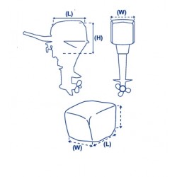 Coprimotore per fuoribordo tg. XXS «Covy Line»