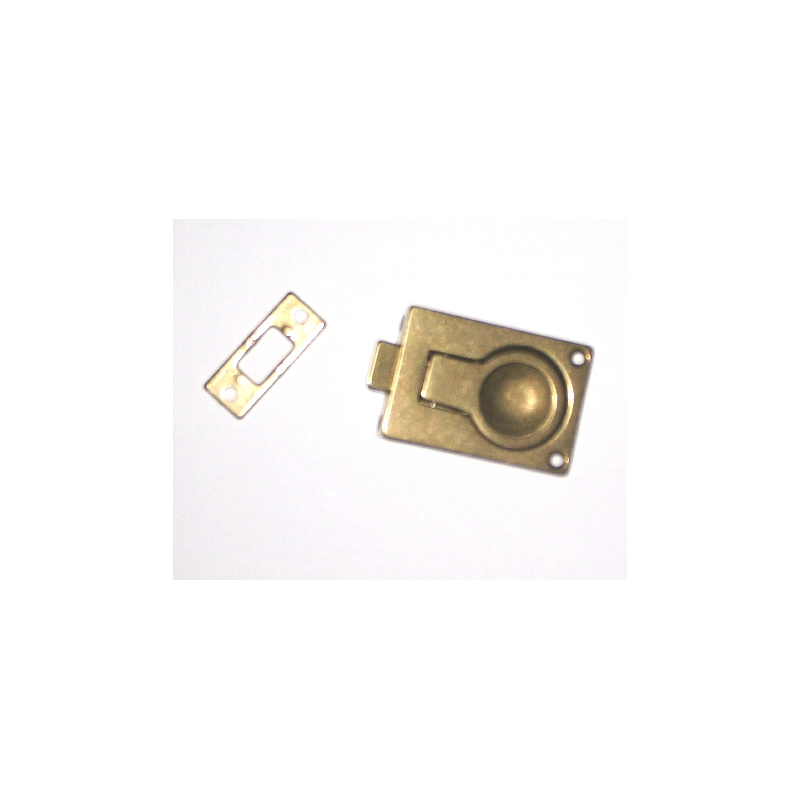 Maniglia di chiusura 57x40mm Ottone Lucido Maniglia di chiusura 57x40mm Ottone Lucido