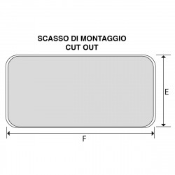 Sportello Rettangolare Piccolo Calpestabile