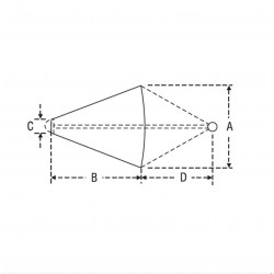 Ancora galleggiante Ø125cm