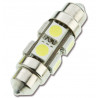 2 Lampadine a siluro a LED- 12V  2 led 39m