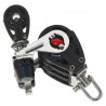 Bozzello winch triplo con bozzello  e strozzascotta