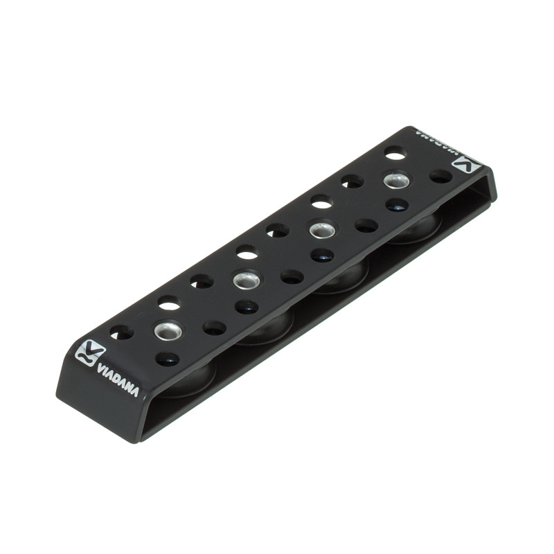 Rinvio piano Quadruplo - pulegge Ø44mm su sfere Rinvio piano Quadruplo - pulegge Ø44mm su sfere