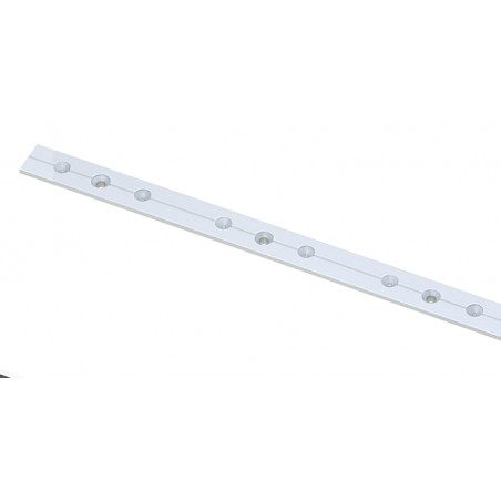 Rotaia in Lega leggera DA 22mm - L. 200cm