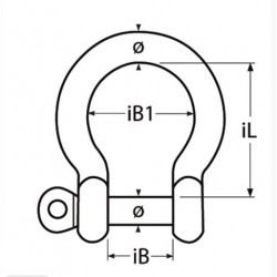 Grillo ad Omega Ø5mm