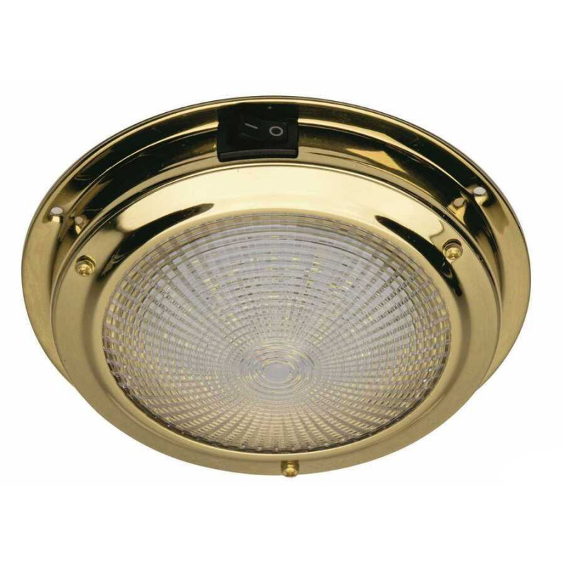 Plaffoniera Ottone ø140mm a led Plaffoniera Ottone ø140mm a led