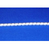 Corda elastica Ø8mm  Bianca spia blu