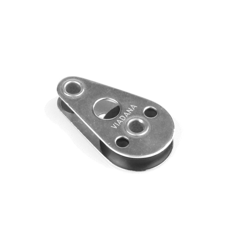 Bozzello semplice a parete - puleggia Ø25mm