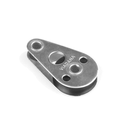 Bozzello semplice a parete - puleggia Ø25mm