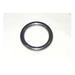 Anello tondo  in acciaio inox 316