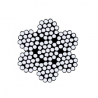 Cavo inox 7x19 flessibile Ø2mm